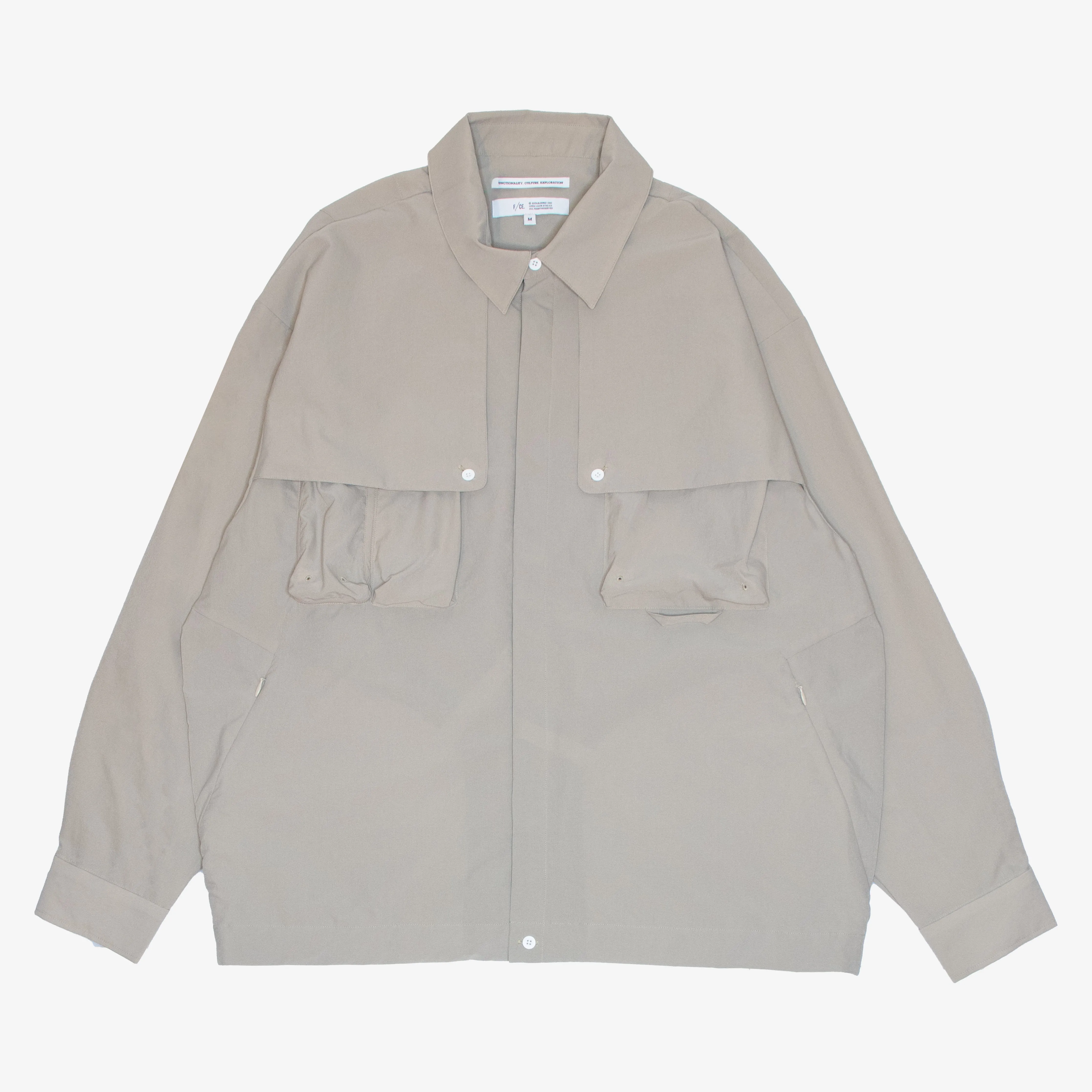 F/CE. Ventilating Tech Shirt Beige