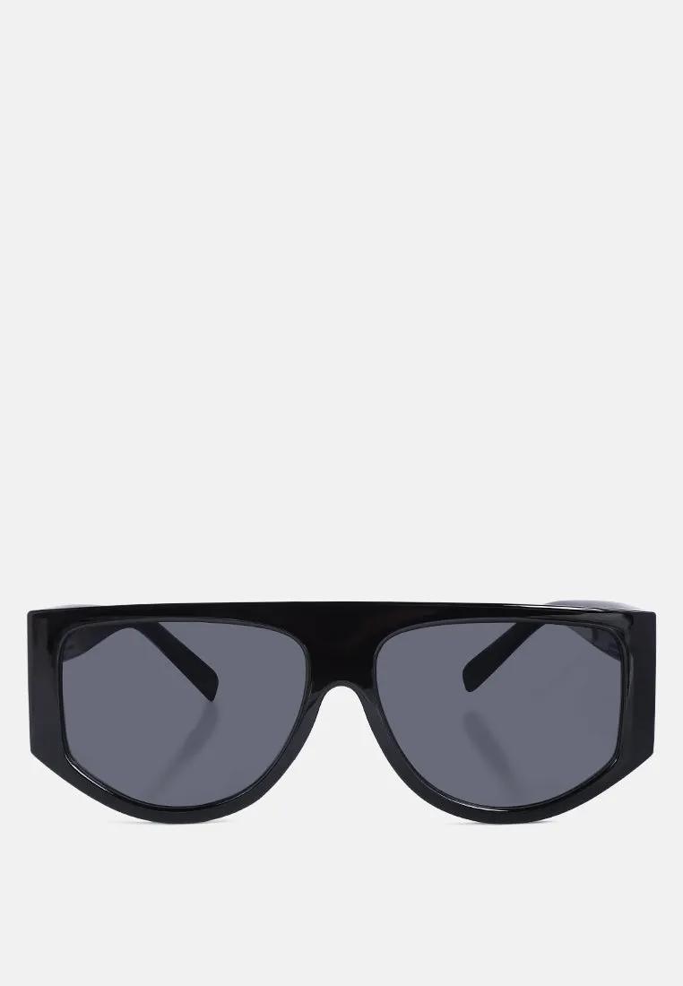 Flat Top Frame  Sunglasses