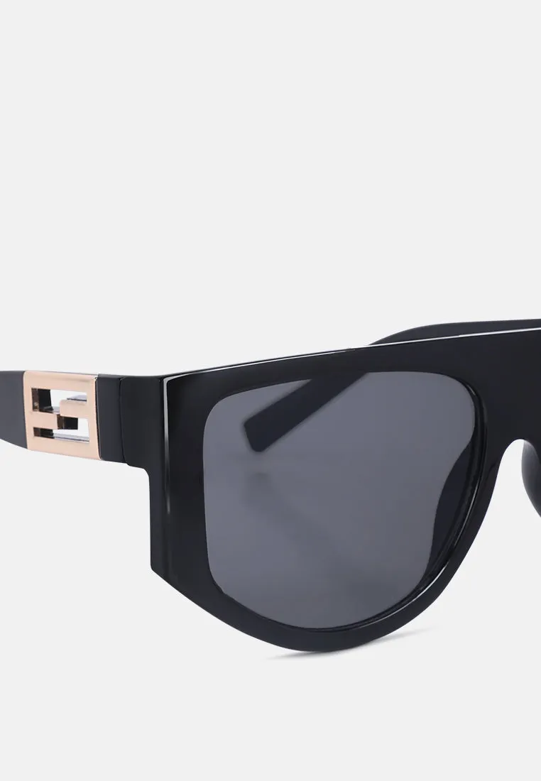 Flat Top Frame  Sunglasses