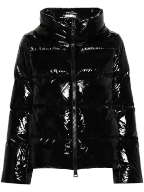 GLOSSY PUFFER JACKET