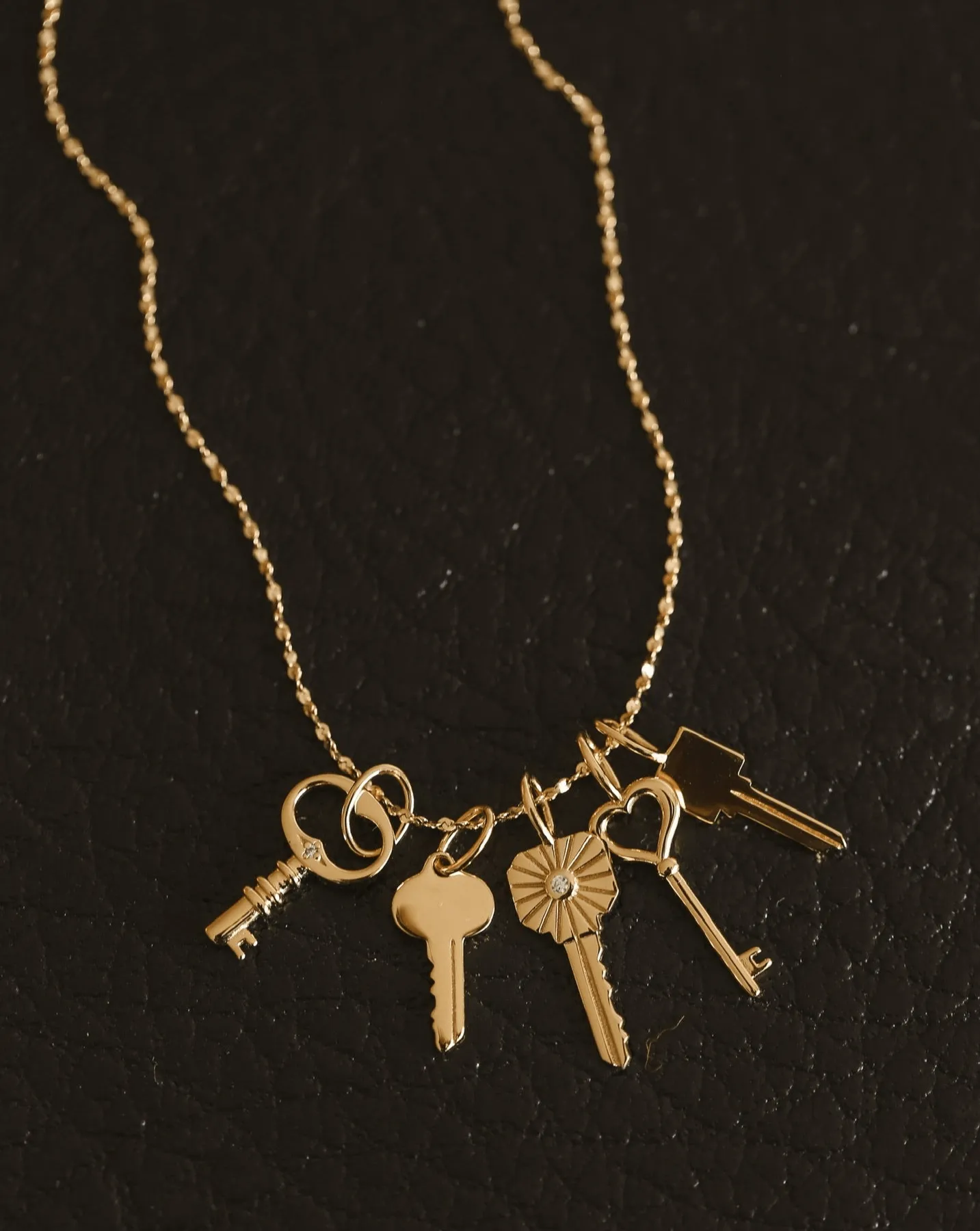 Glow Key Pendant - Sterling Silver