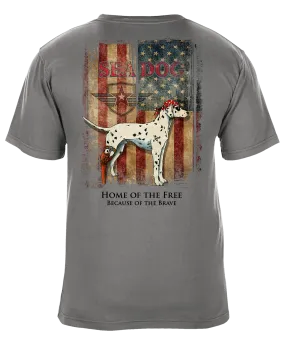 Grunge US Flag T-Shirt