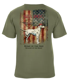 Grunge US Flag T-Shirt