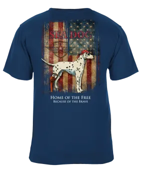 Grunge US Flag T-Shirt