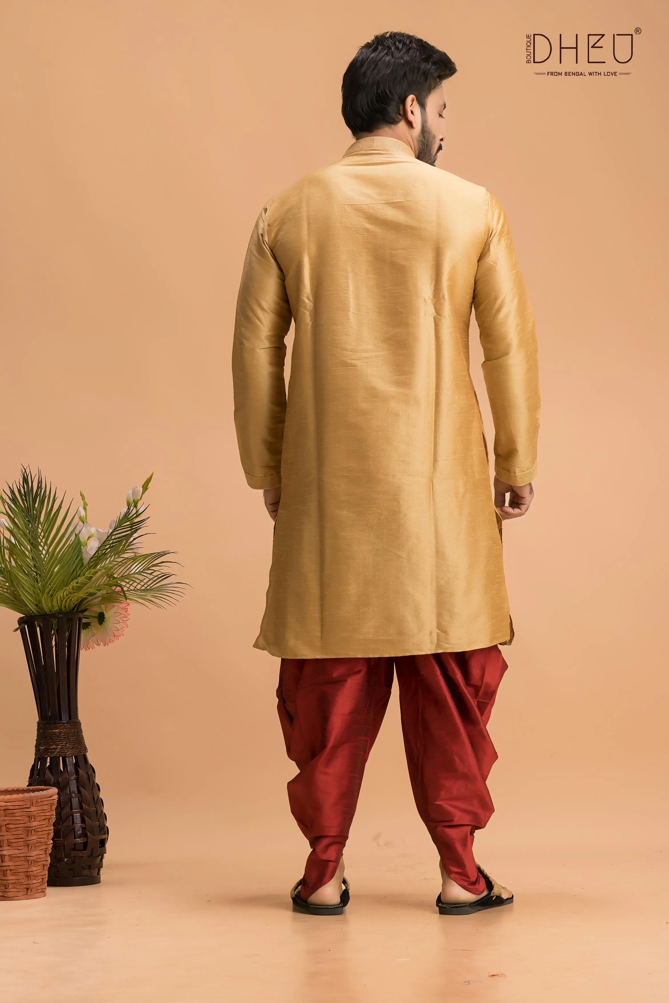 Kurta Shadiwali- Kurta   Dhoti Pant(Optional)