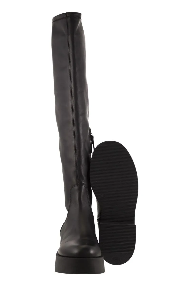M6832 - HIGH LEATHER BOOTS