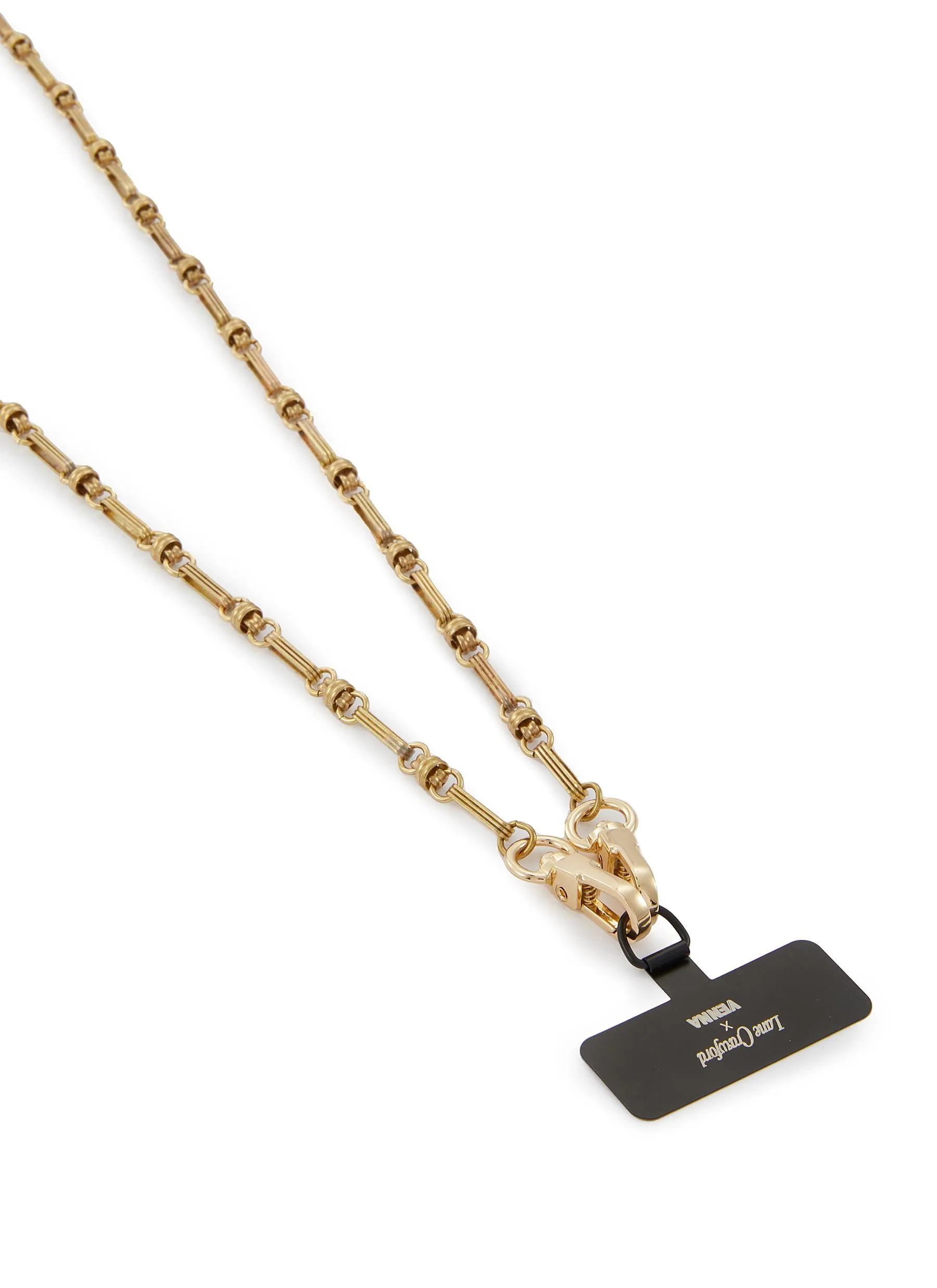 METAL LEATHER PHONE STRAP