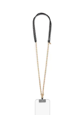 METAL LEATHER PHONE STRAP