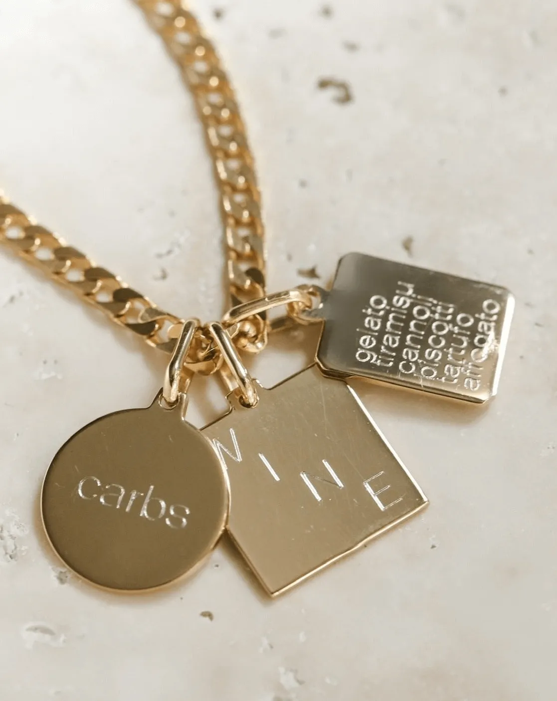 Mia Vita Pendant - Gold Vermeil