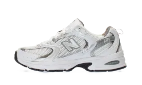 New Balance 530 White Silver Metallic