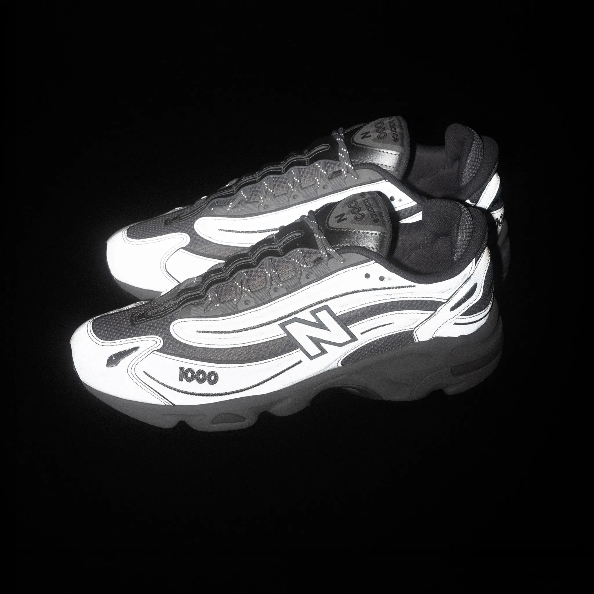 New Balance M1000TE Silver Metallic/Rain Cloud
