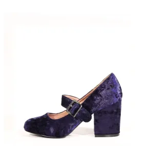 Oksana Velvet Mary Jane Heels