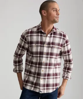 Organic Cotton Plaid Flannel Shirt