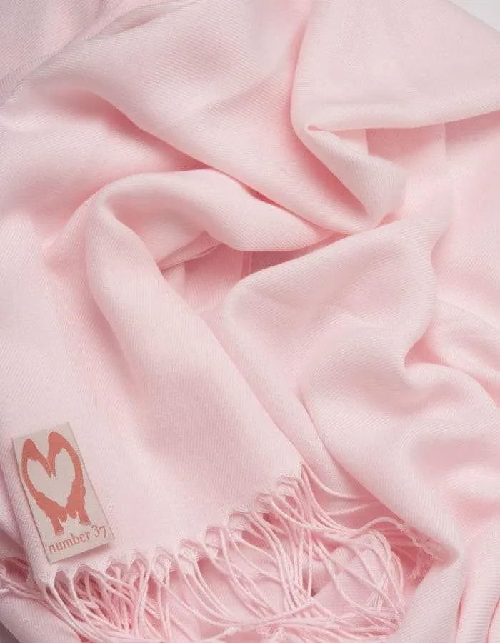 Pale Pink Pashmina | SECONDS