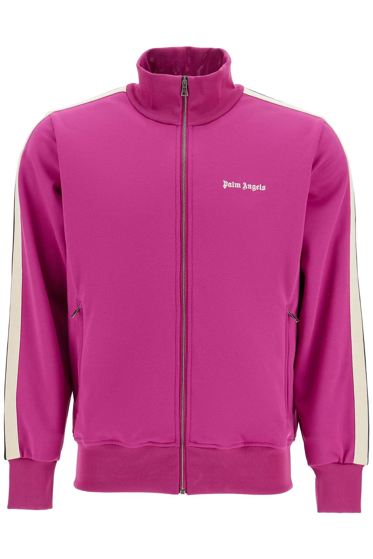 PALM ANGELS track sweatshirt with contrasting bands