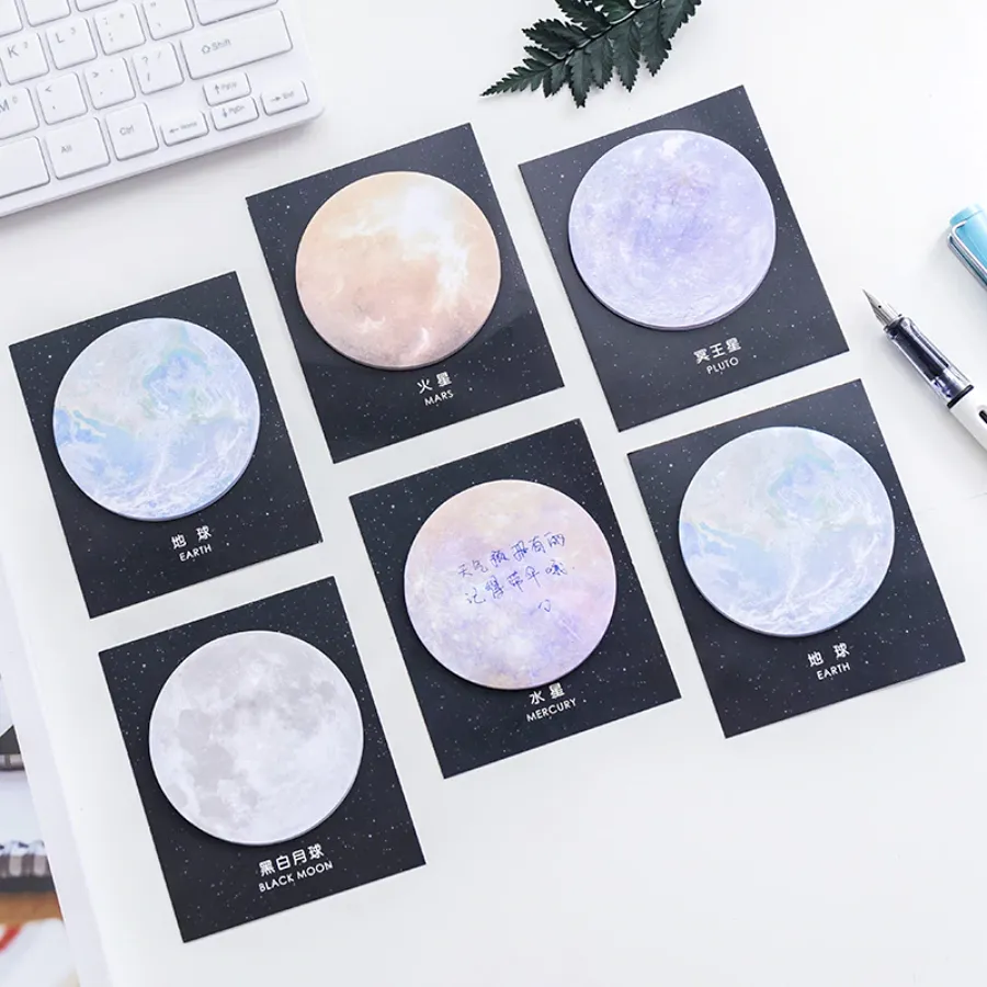 Planets Sticky Note
