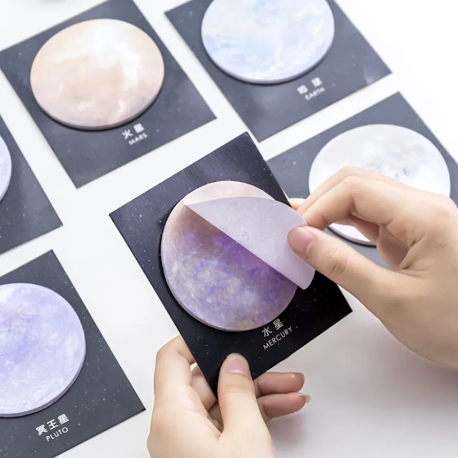 Planets Sticky Note