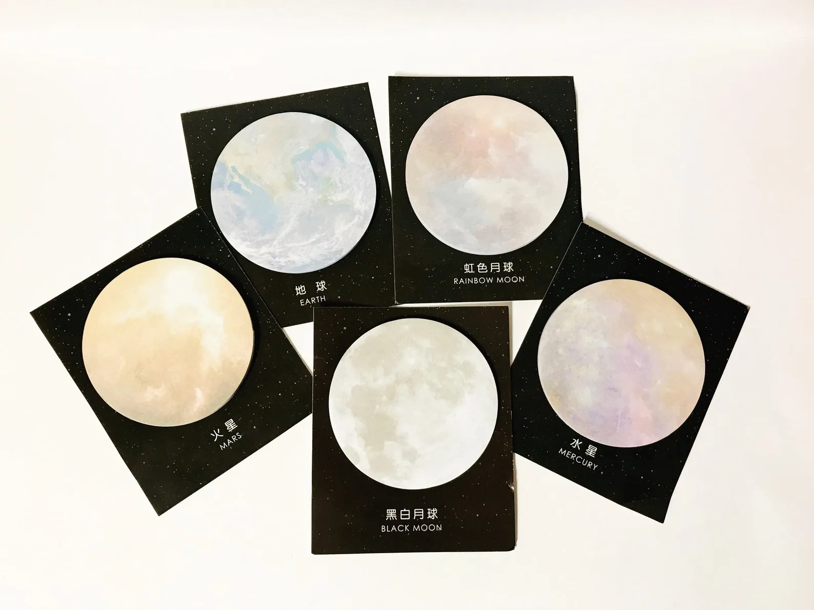 Planets Sticky Note