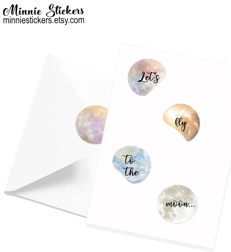 Planets Sticky Note