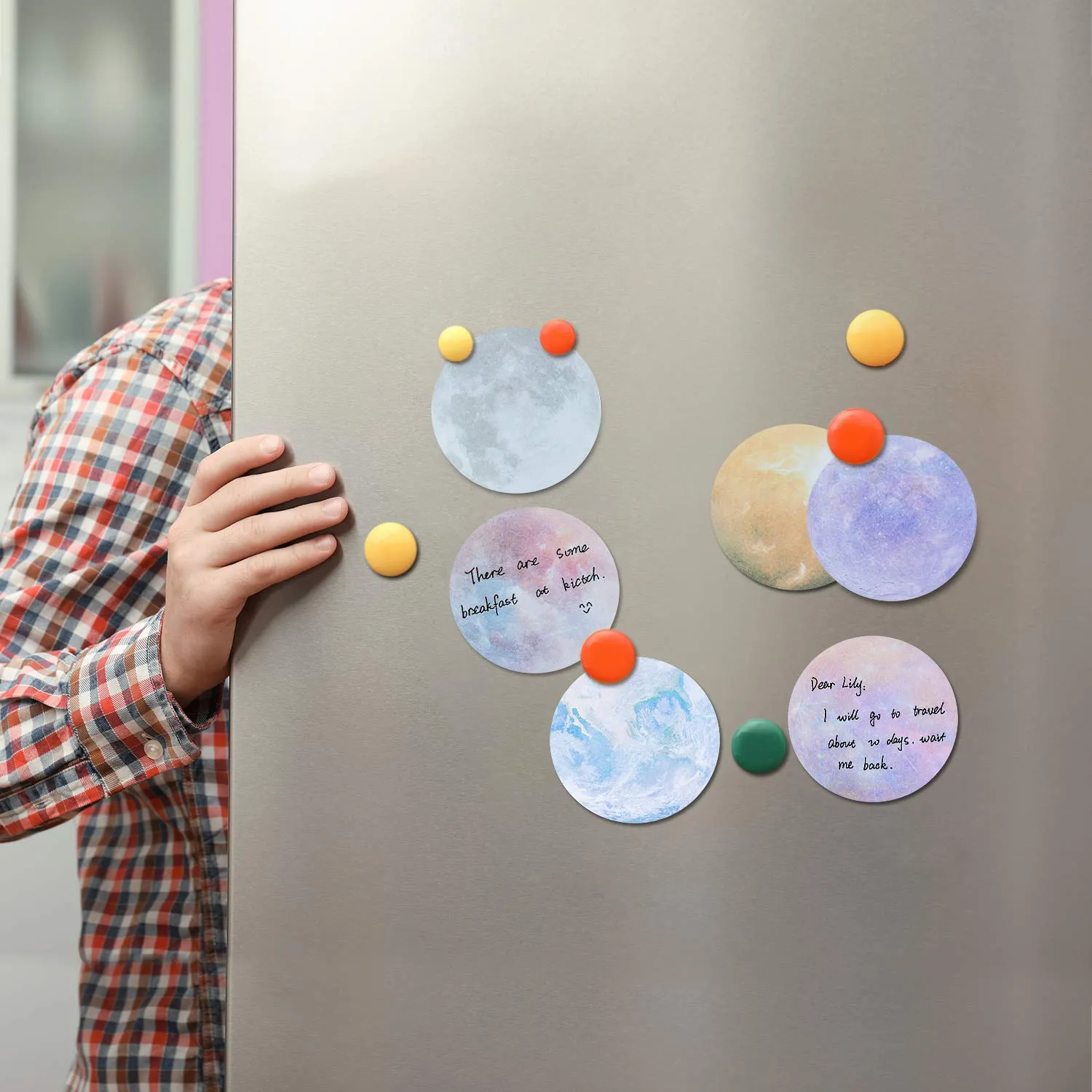 Planets Sticky Note