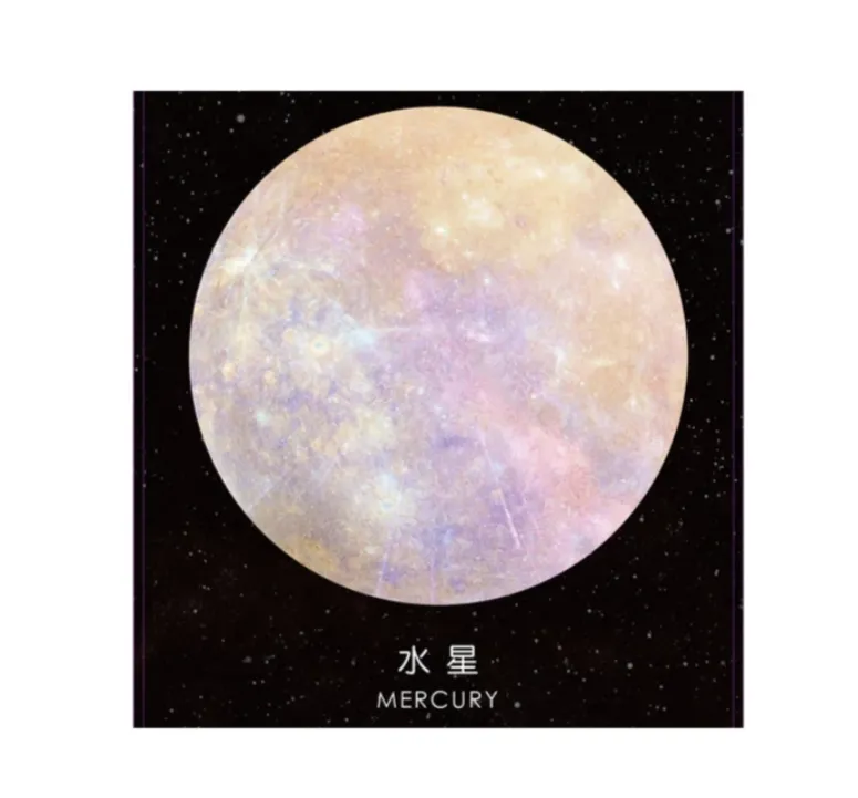 Planets Sticky Note
