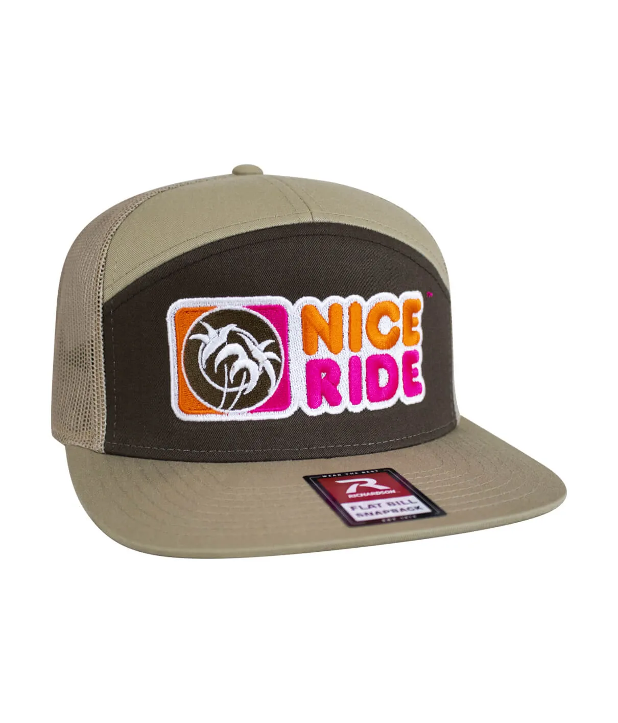 "Glazzed" 7 Panel Trucker Snapback Hat For Men And Women