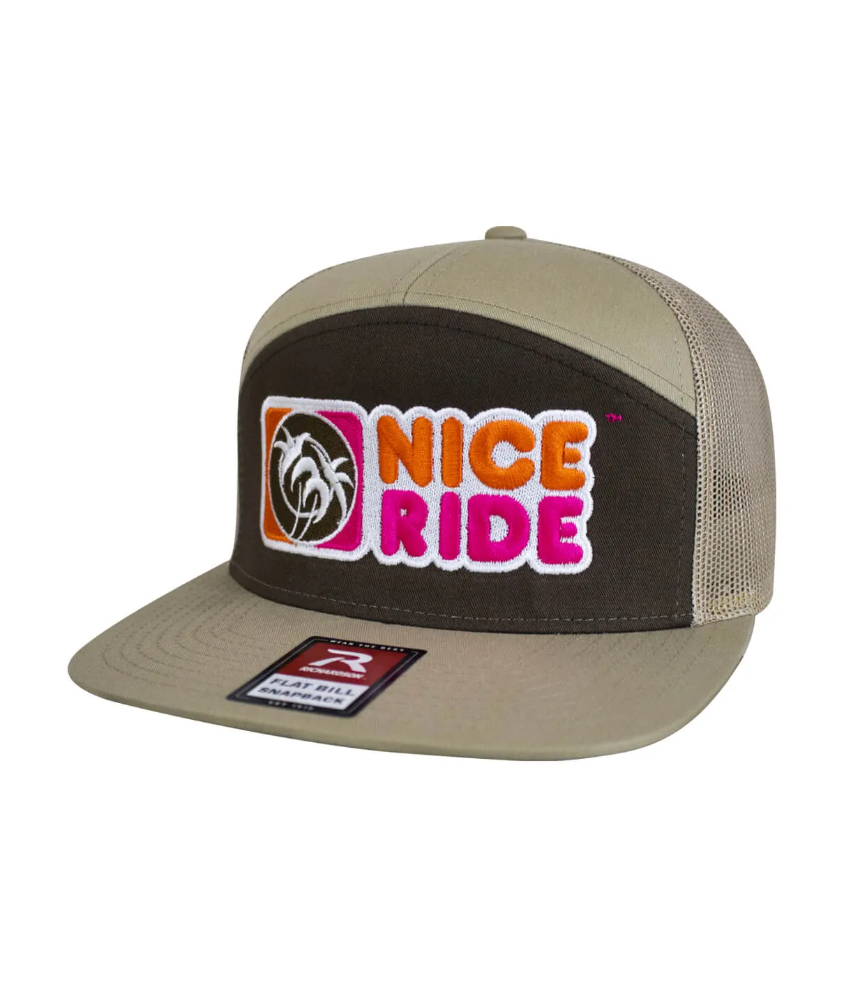"Glazzed" 7 Panel Trucker Snapback Hat For Men And Women