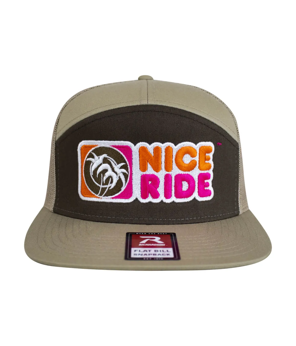 "Glazzed" 7 Panel Trucker Snapback Hat For Men And Women