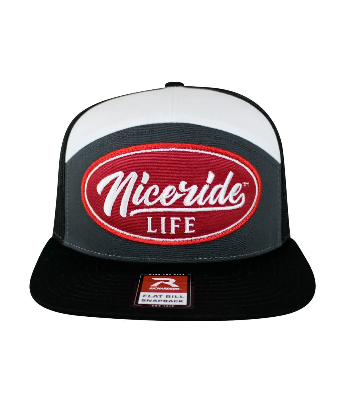 "HorserPower Patch" 7 Panel Trucker Snapback Hat For Men And Women