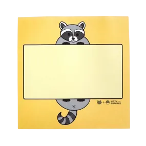 Raccoon Sticky Notes