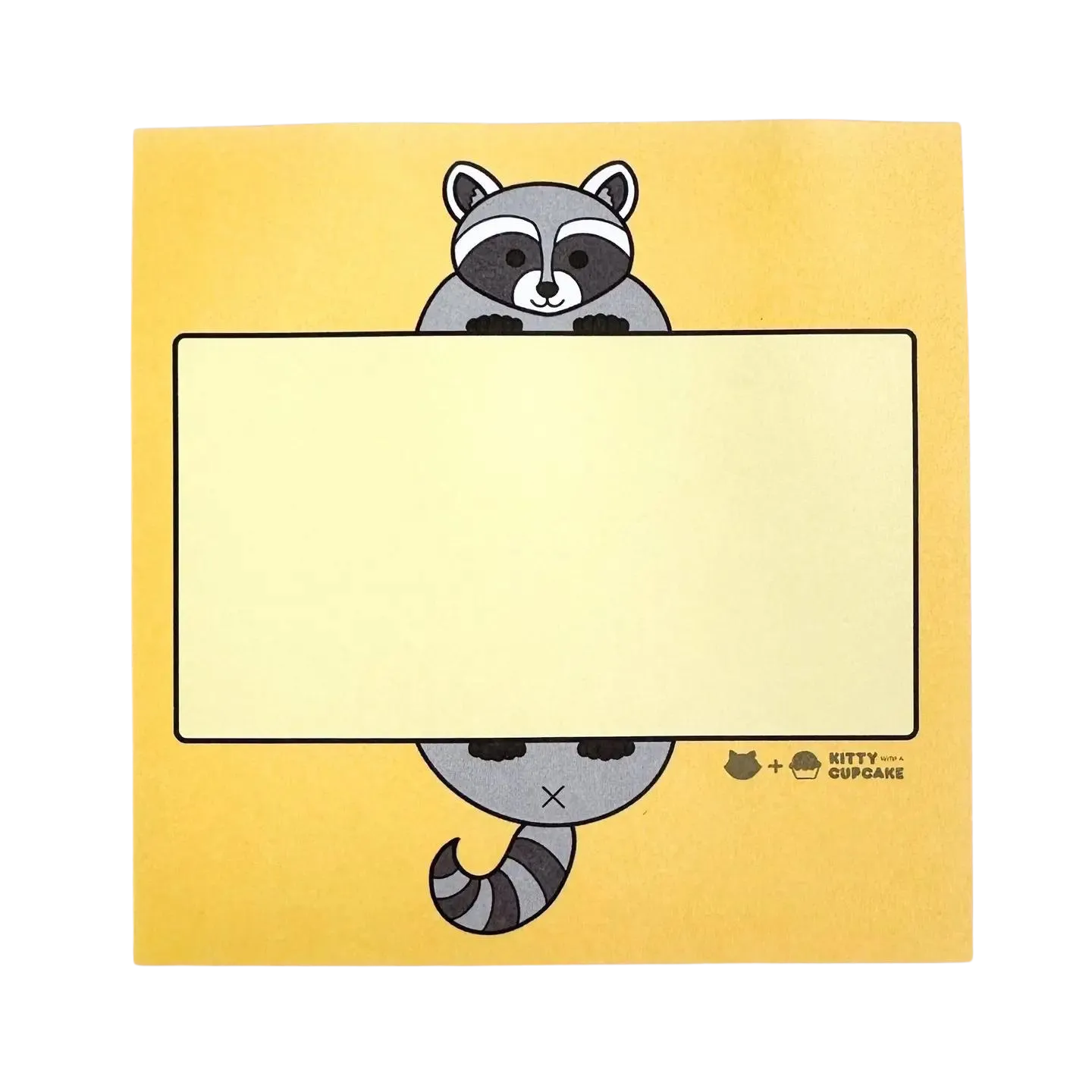 Raccoon Sticky Notes