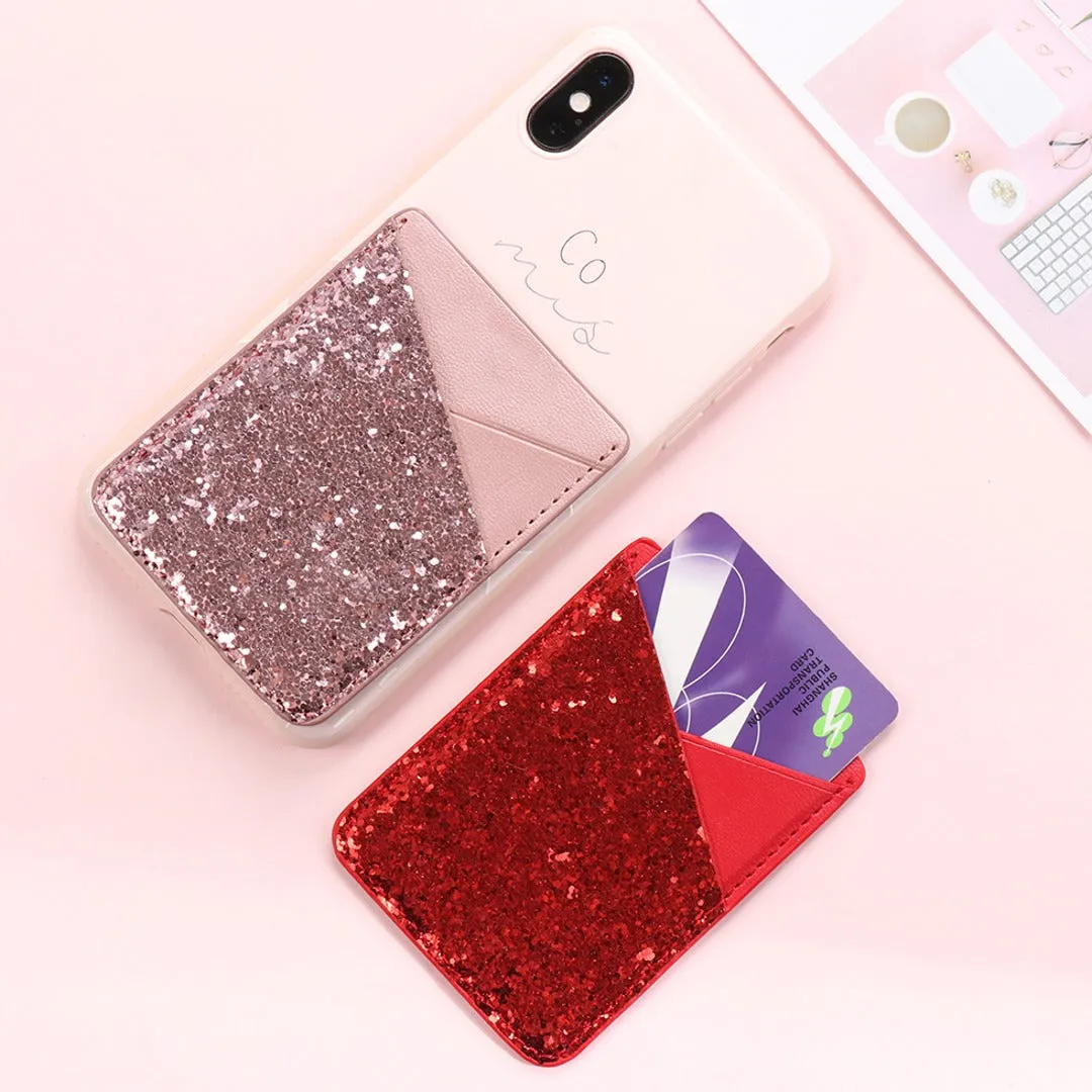 Red Bling Card Holder
