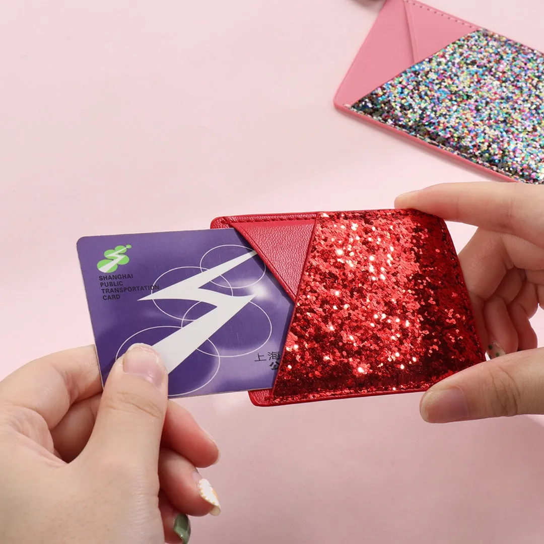 Red Bling Card Holder
