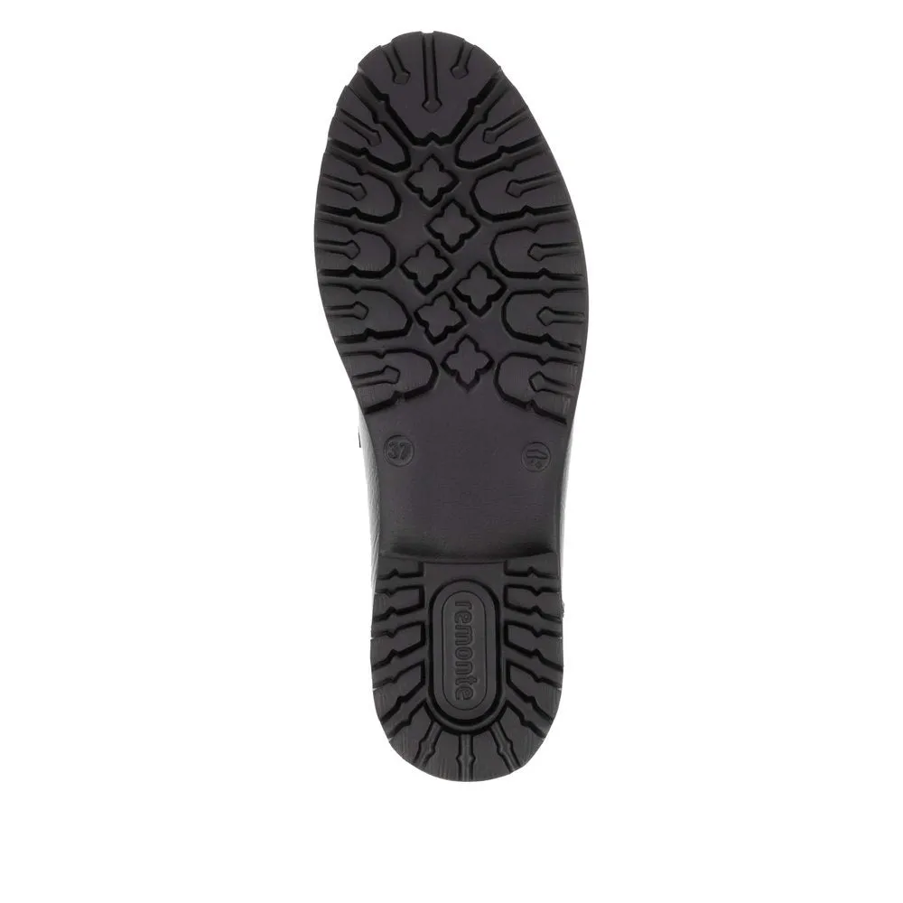 REMONTE D8602 LOAFER BLACK PATENT