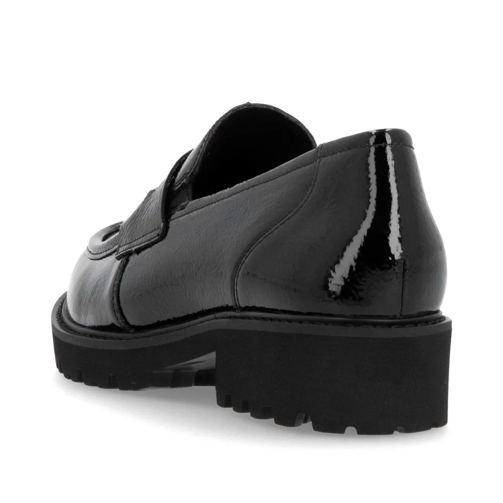 REMONTE D8602 LOAFER BLACK PATENT