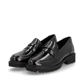 REMONTE D8602 LOAFER BLACK PATENT