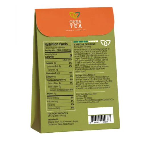 Spicy Chai Tea by Cusa Tea & Coffee