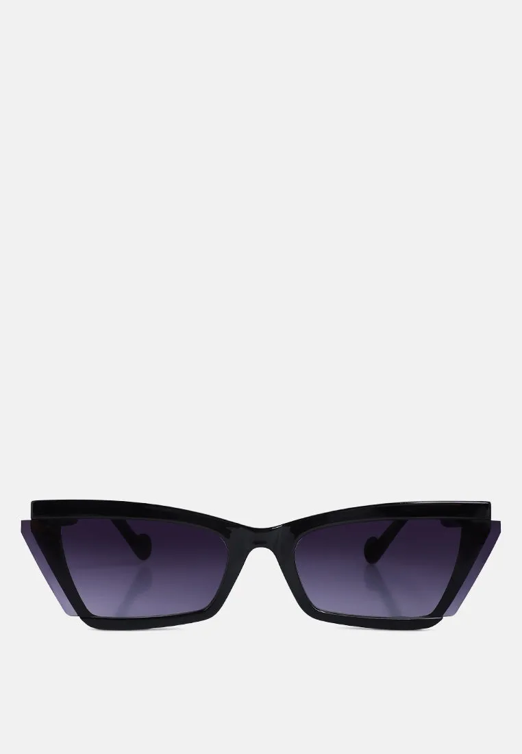 Square Cat-Eye Sunglasses