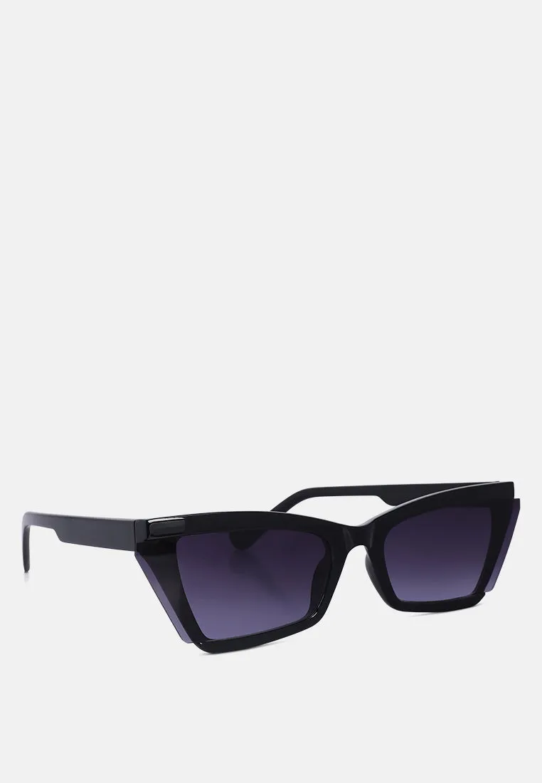Square Cat-Eye Sunglasses