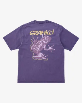 Sticky Frog Tee Purple Pigment