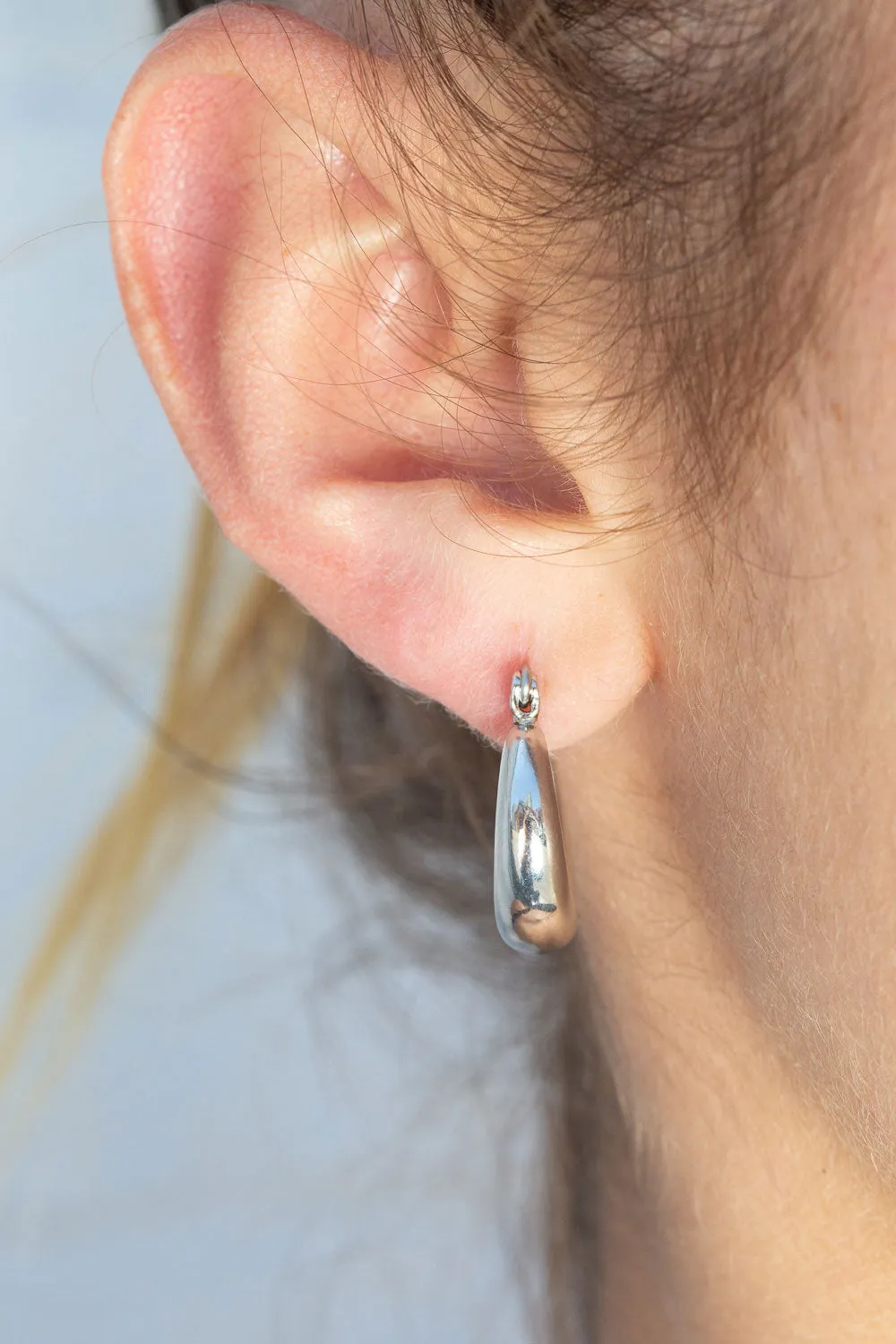 Thick Hoop Earrings