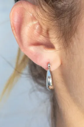 Thick Hoop Earrings