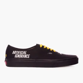 Vans Authentic "Artificial Ignorance" Black Custom