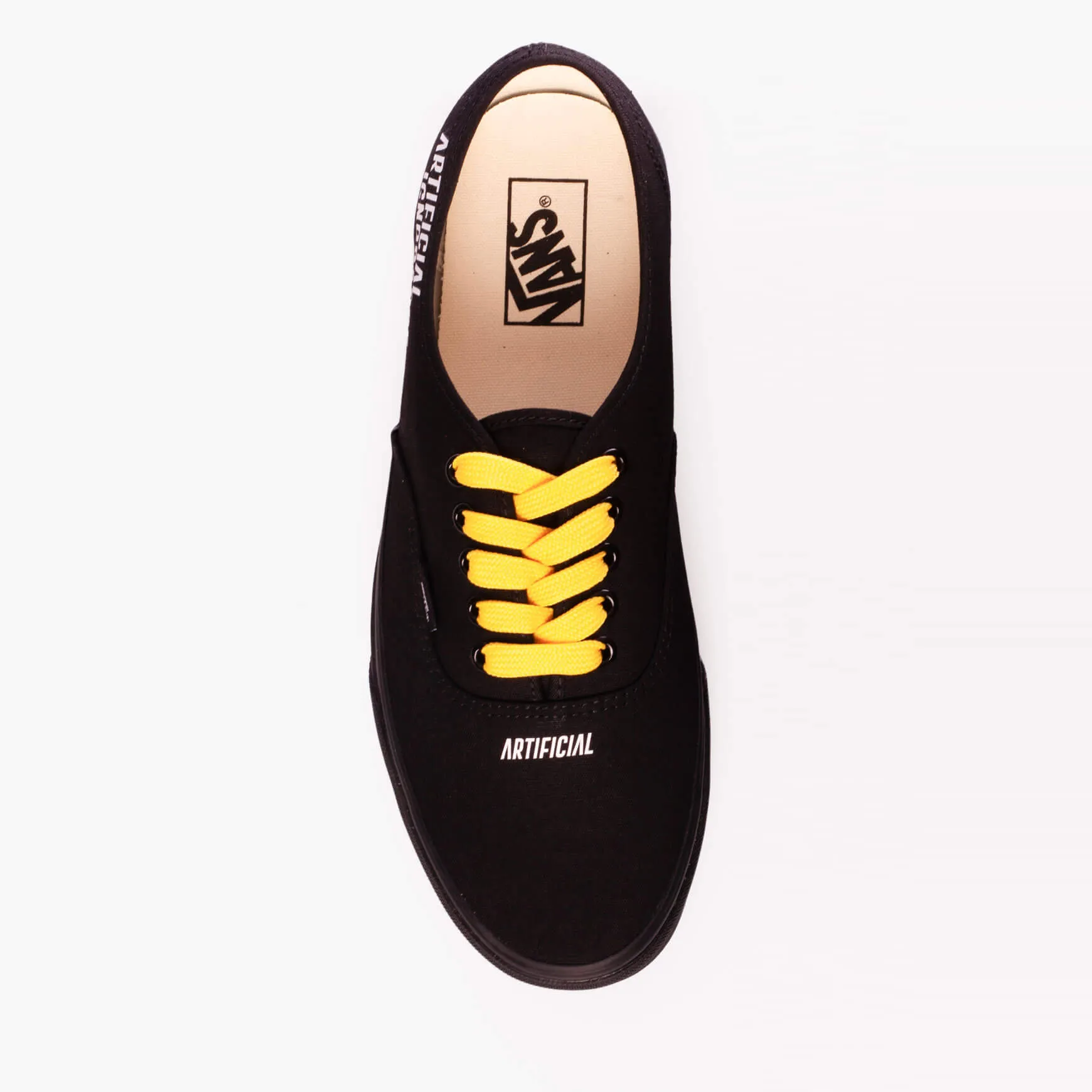 Vans Authentic "Artificial Ignorance" Black Custom