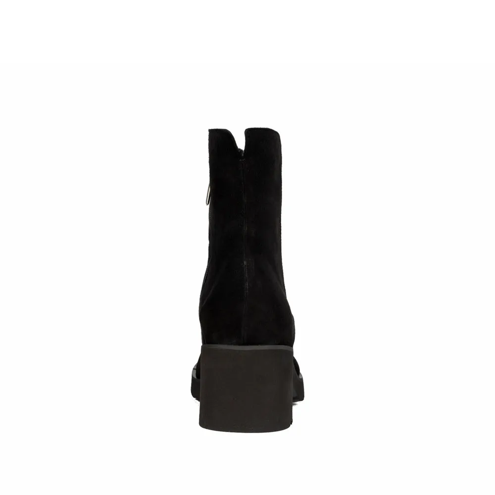 ZATTER BLACK SUEDE